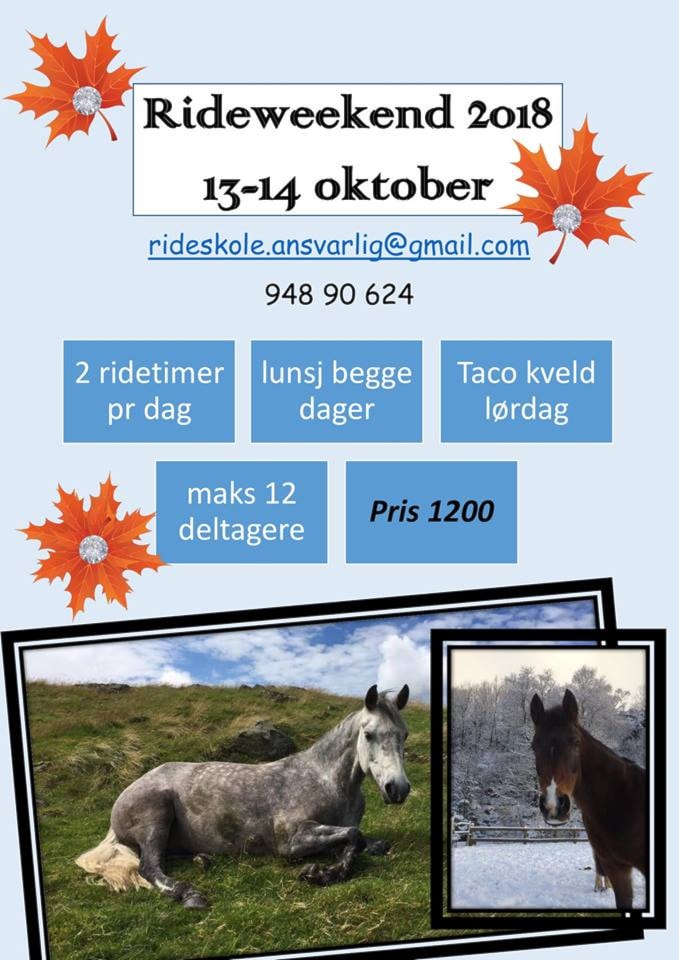 Rideweekend 2018